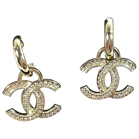 chanel earrings authtication|pre owned Chanel earrings.